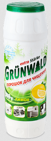 GRÜNWALD Чистящий Порошок ЛИМОН 500г